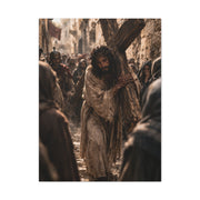 Jesus Carrying the Cross Sacred Path Wall Art & Canvas Print