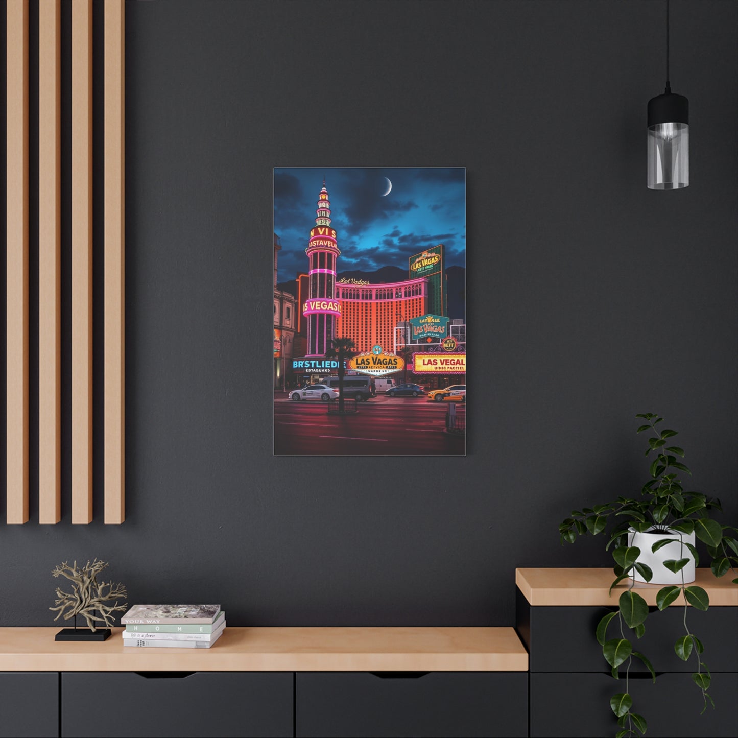Las Vagas Art Canvas Art 2 Wall Art & Canvas Print