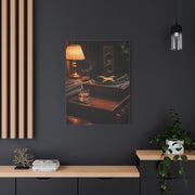 Vinyl Collector Studio Scene Wall Art & Canvas Print