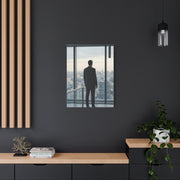 Leadership Reflection Skyline Scene Wall Art & Canvas Print