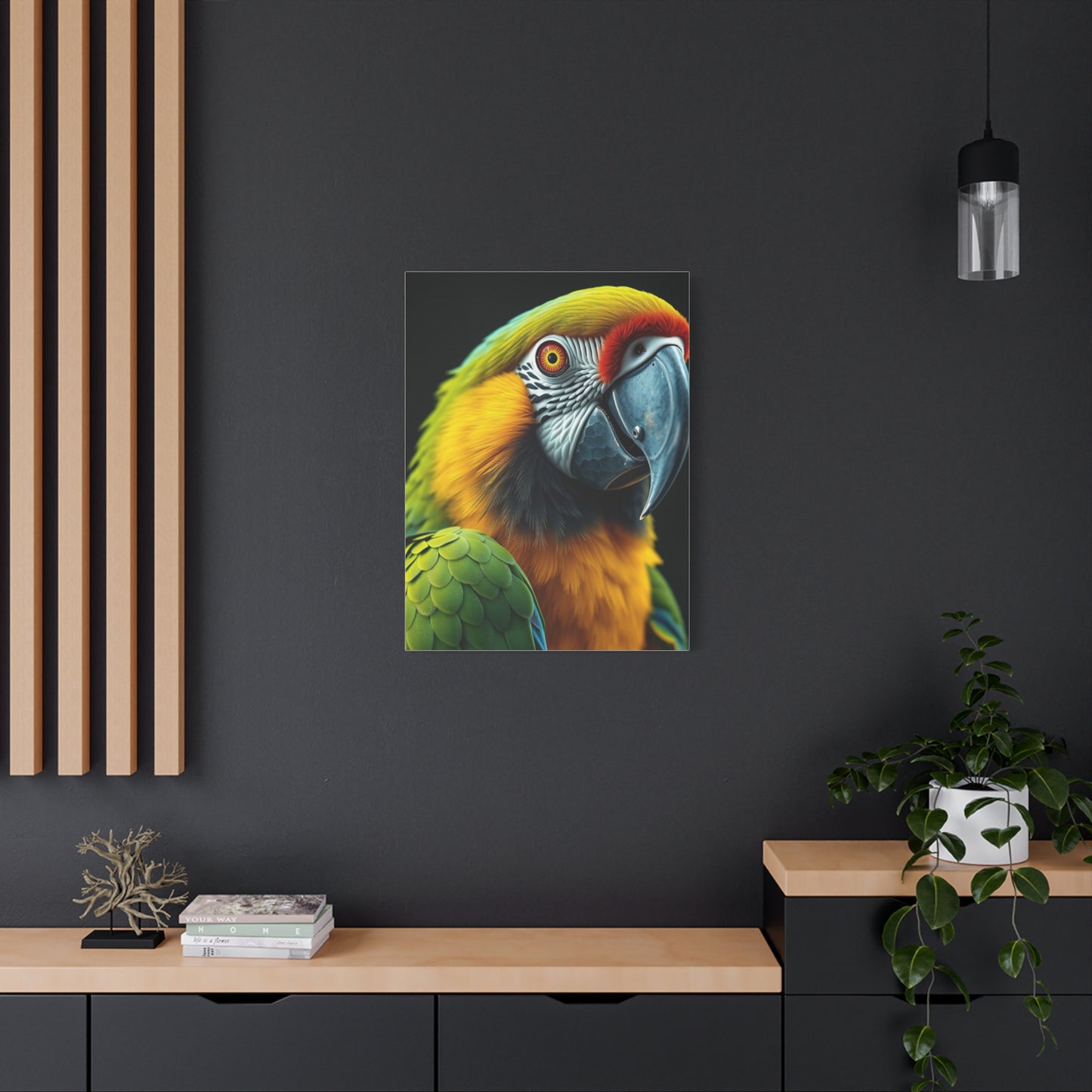 Elite Parrot Art Vision Wall Art & Canvas Print