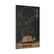 Antique Telescope & Celestial Study Wall Art & Canvas Print