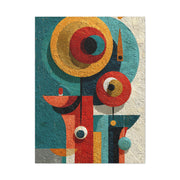 Sculptural Abstract Form Composition Wall Art & Canvas Print