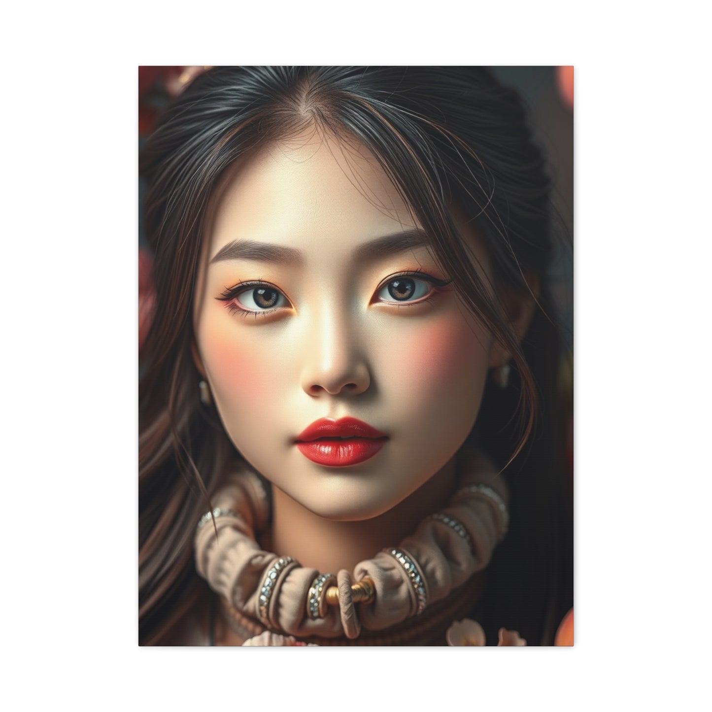 Peach Art Supreme Canvas Wall Art & Canvas Print