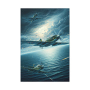 Storm Skies Aerial Battle Flight Wall Art & Canvas Prints  .