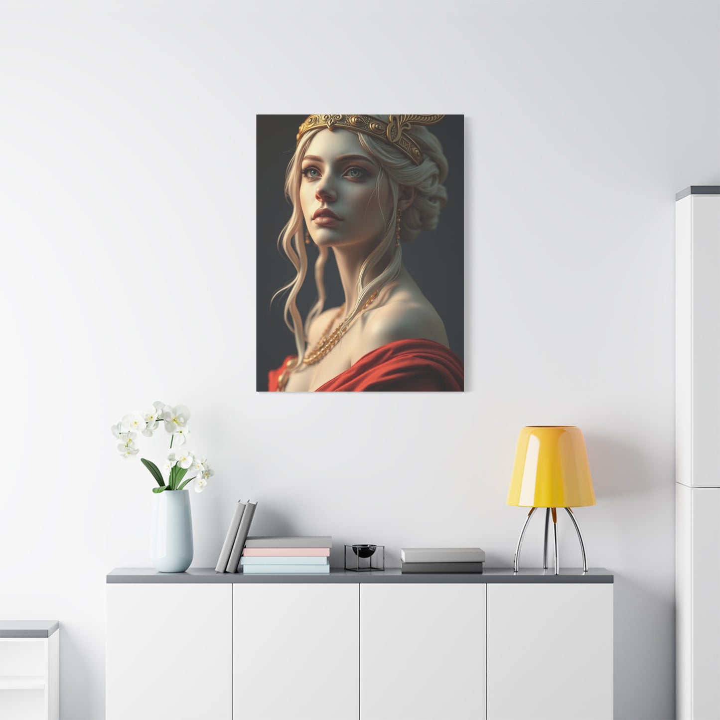 Celestial Virgo Canvas Elegance