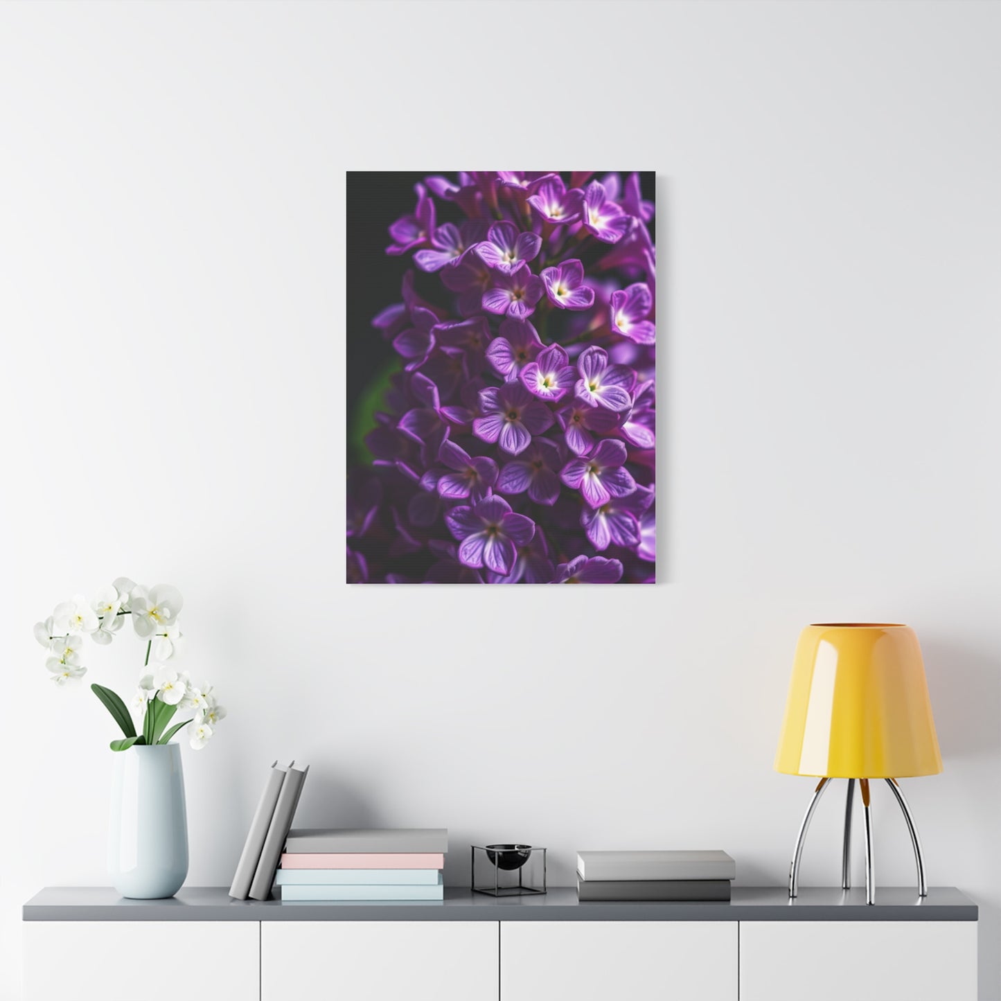 Masterpiece Lilac Flower Art Vision Wall Art & Canvas Print