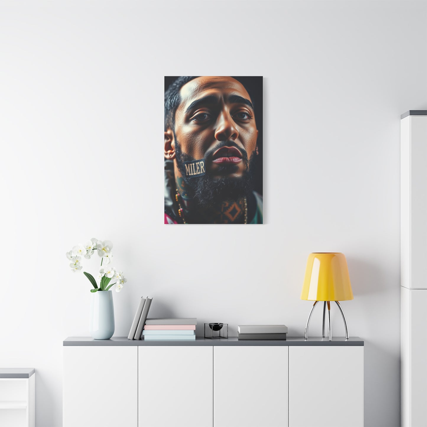 Divine Rhythm Impression Wall Art & Canvas Print