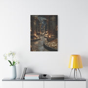 Hidden Treasury Gold Chamber Wall Art & Canvas Print