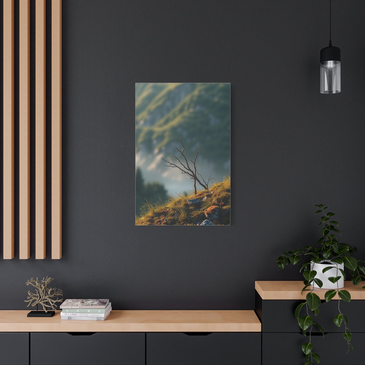 Gilded Woodland Canvas Wall Art & Canvas Print