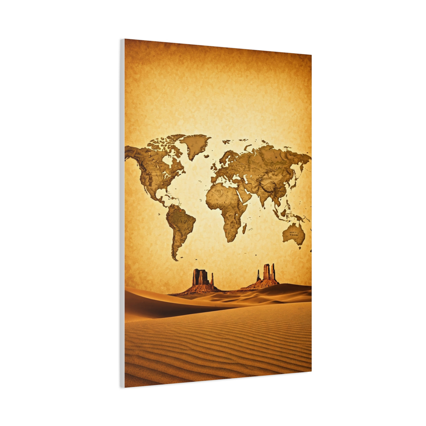 Old World Exploration Map Wall Art & Canvas Prints
