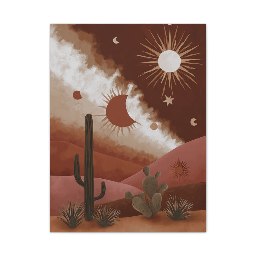 Sun and Moon Wall Art