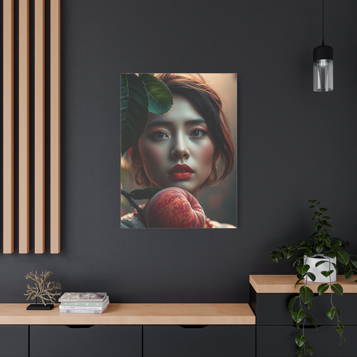 Supreme Peach Art Beautiful Collection Wall Art & Canvas Print