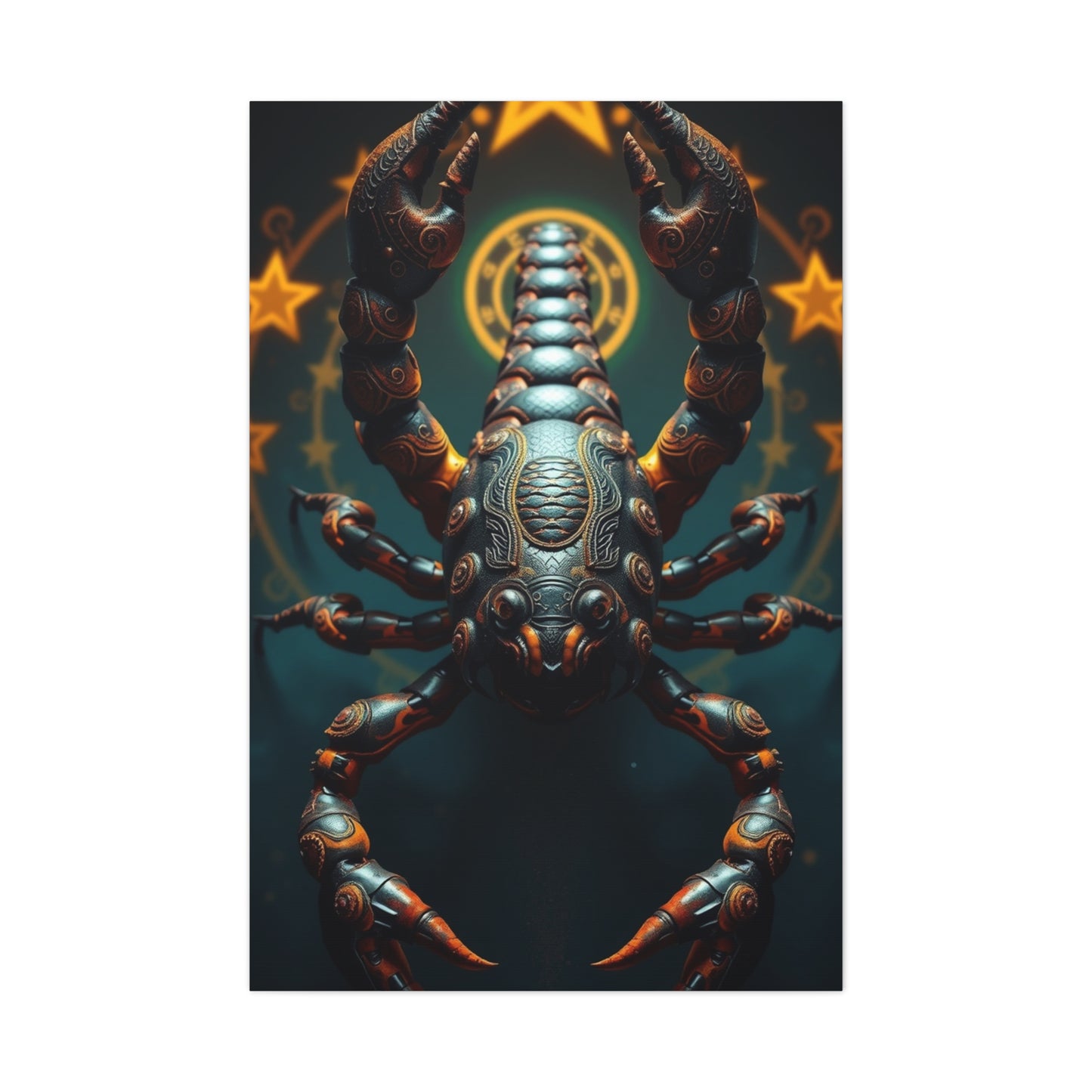 Scorpius Elegance Canvas Wall Art & Canvas Print