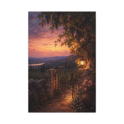 Song of Solomon Vineyard Dusk Scripture Wall Art & Canvas Print