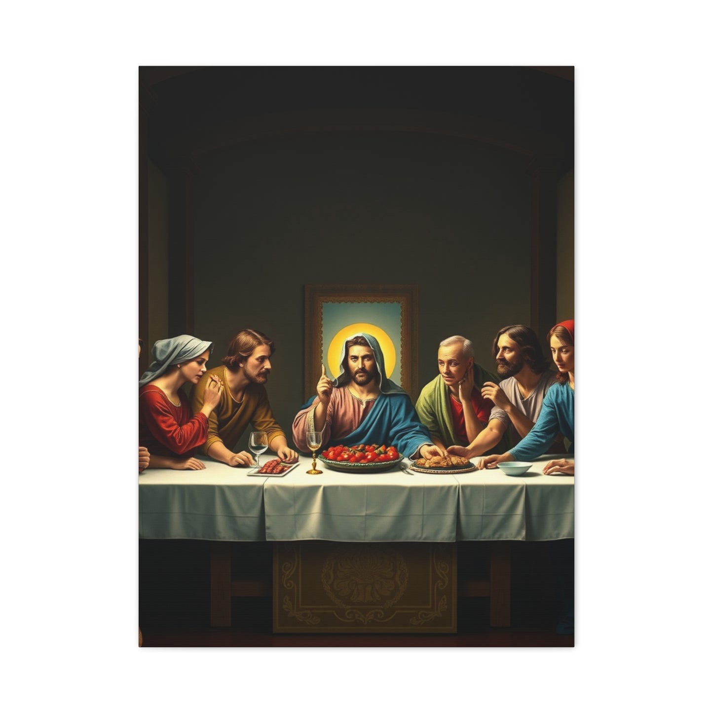 Supreme The Last Supper Art Beautiful Collection Wall Art & Canvas Print