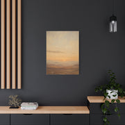 Minimal Desert Horizon Sunset Panorama Wall Art & Canvas Print
