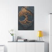 Gold Tree of Life Relief Wall Art & Canvas Print