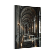 Grand Neoclassical Corridor Wall Art & Canvas Print