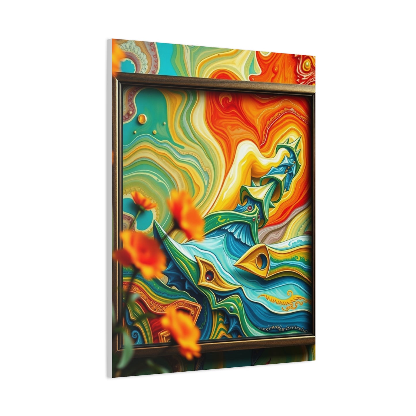 Square Art Canvas Art 7 Wall Art & Canvas Print