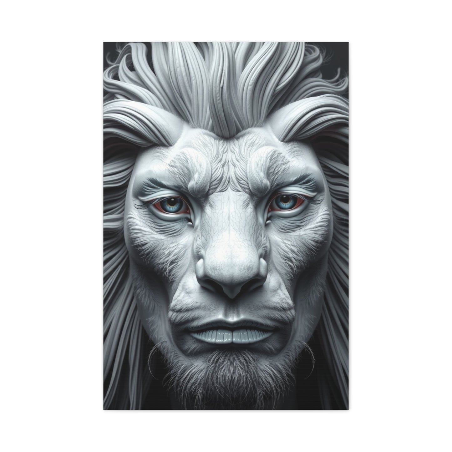 Supreme Gray & White Art Collection Wall Art & Canvas Print