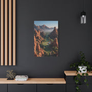 Desert Canyon Golf Course Aerial Wall Art & Canvas Print