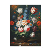 Midnight Bloom Still Life Wall Art & Canvas Print