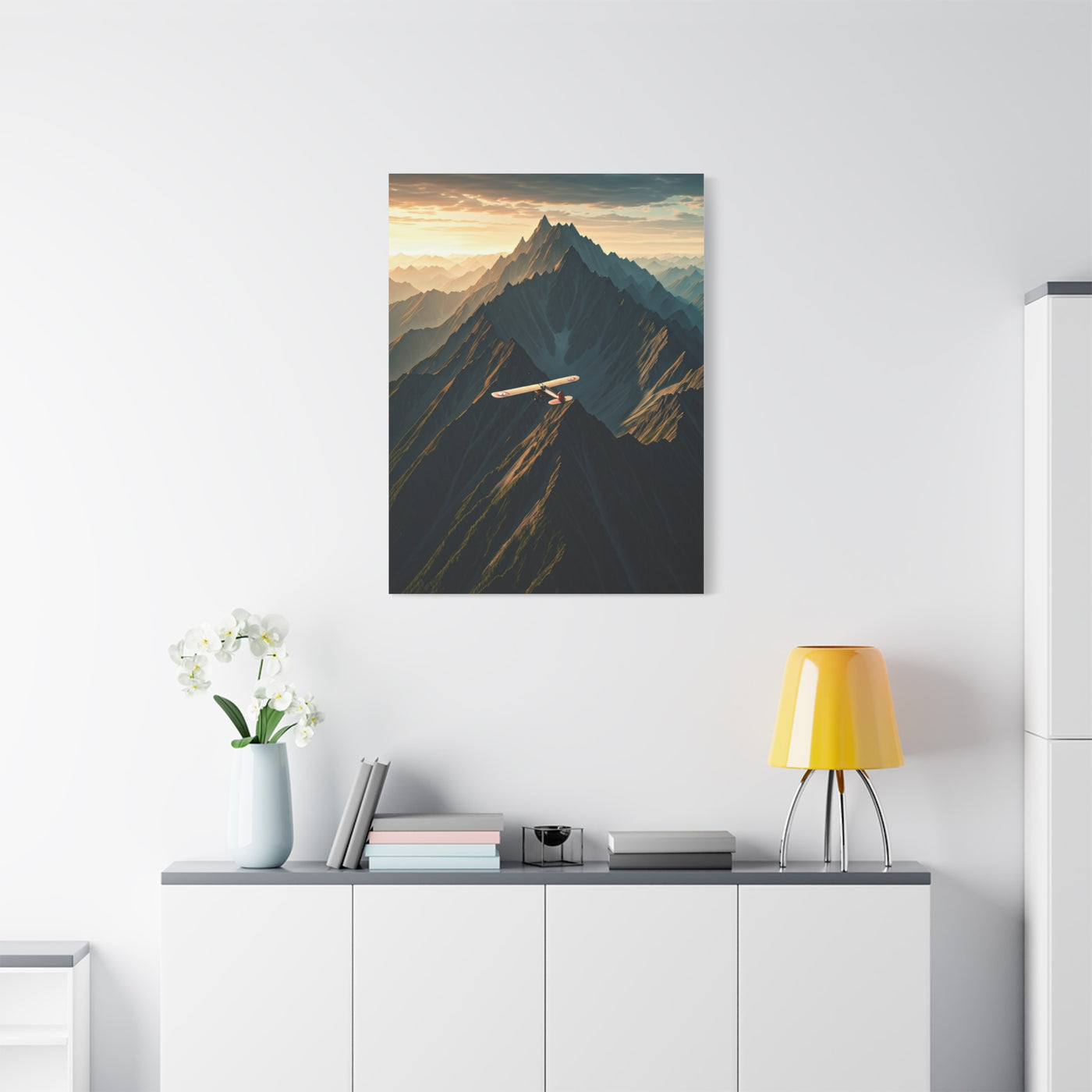 Mountain Ridge Flight Passage Wall Art & Canvas Prints