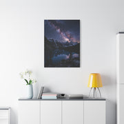 Milky Way Alpine Lake Wall Art & Canvas Print