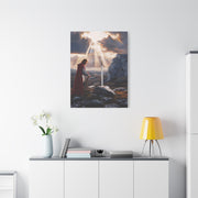 King Arthur and the Sword Excalibur Sacred Moment Wall Art & Canvas Print
