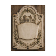 Home Blessing Carved Scripture Plaque Wall Art & Canvas Print
