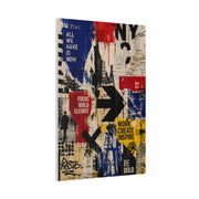Urban Motivation Collage Statement Wall Art & Canvas Print