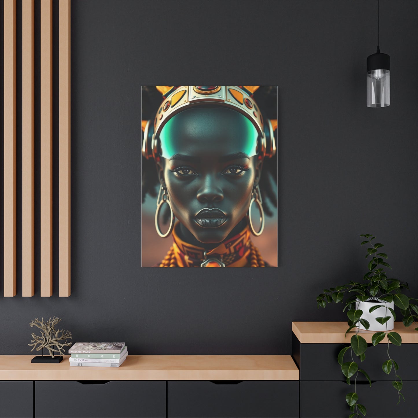 Supreme Afrofuturism Art Beautiful Collection Wall Art & Canvas Print