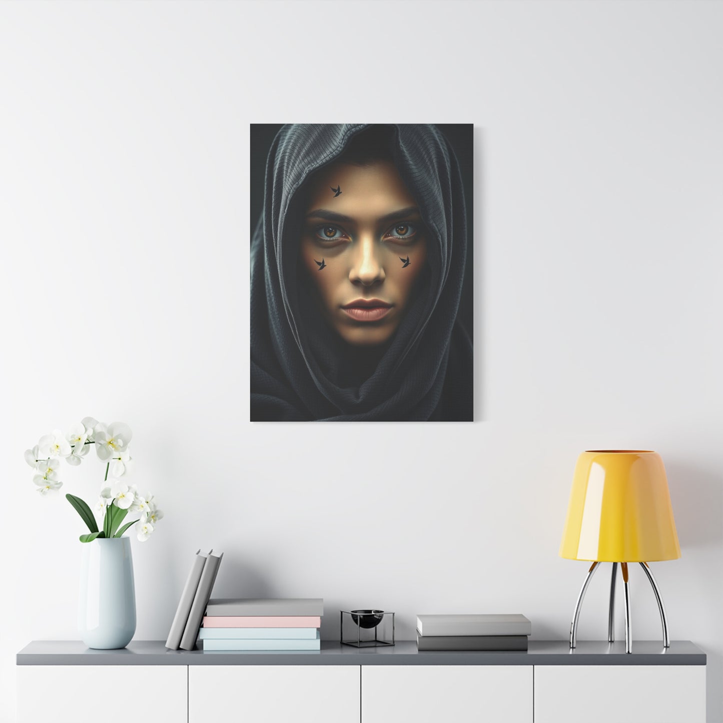 Supreme Black & Beige Art Beautiful Collection Wall Art & Canvas Print