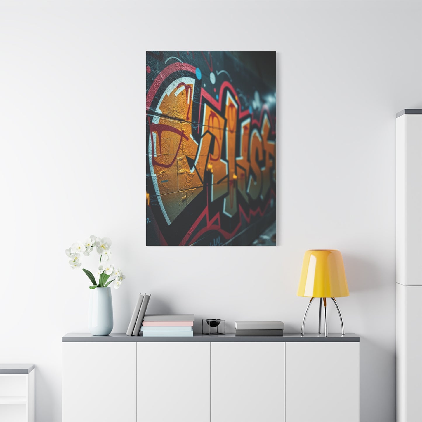 Refined Graffiti Reverie Wall Art & Canvas Print