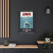 Jaws Movie Poster Wall Art & Canvas Print