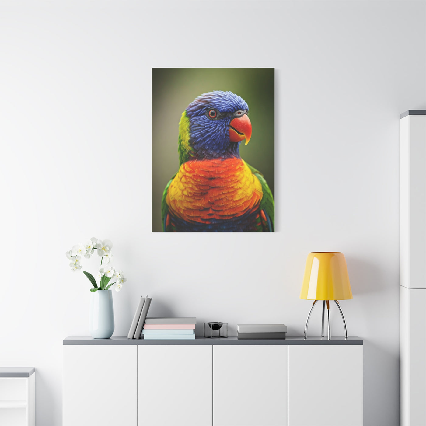 Vibrant Rainbow Lorikeet Wall Art & Canvas Prints
