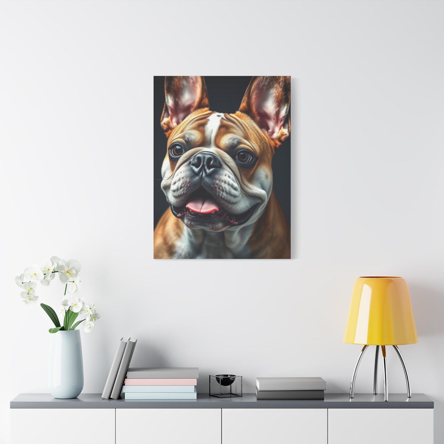 Chic Bulldog Reverie Art