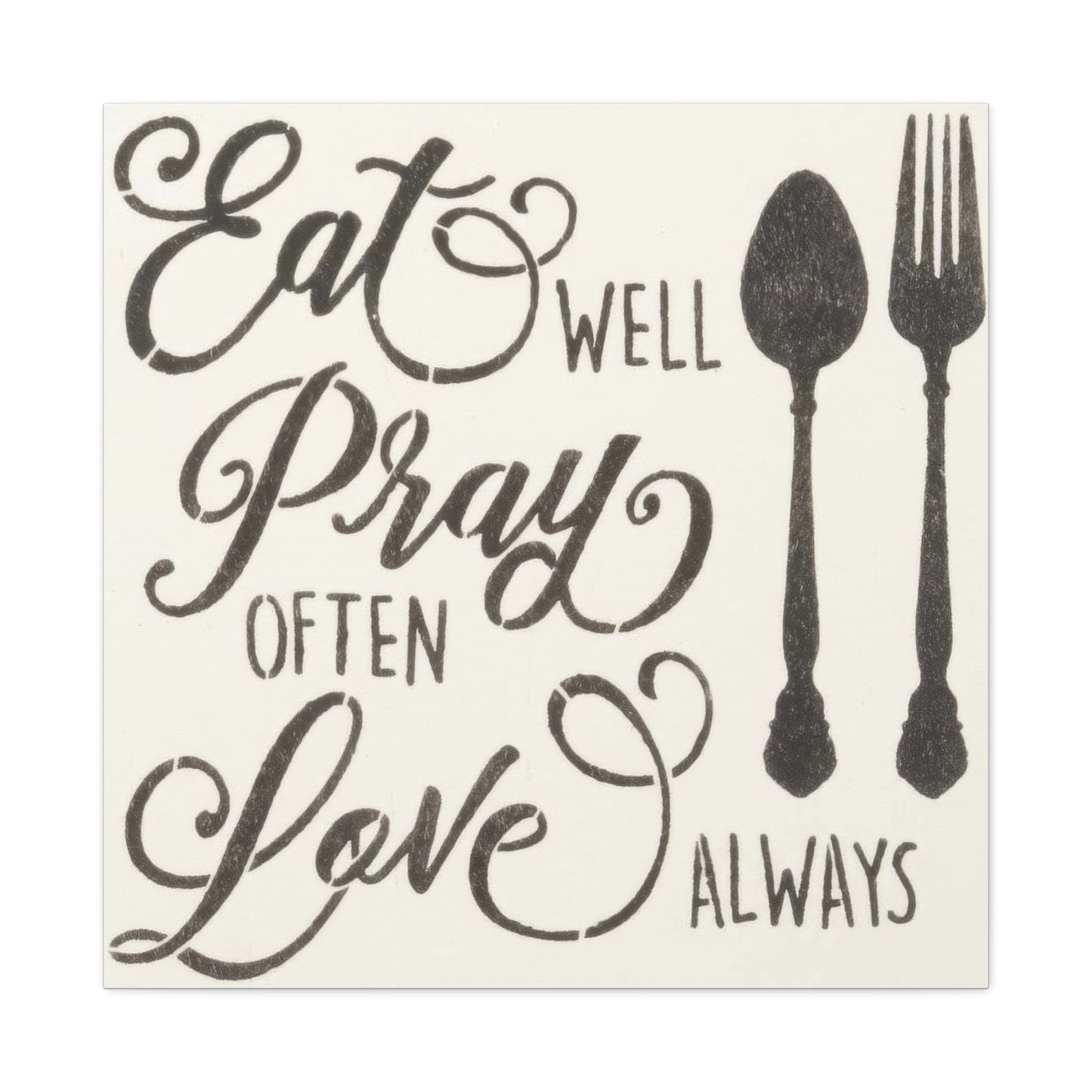 Eat Pray Love Wall Art & Canvas Prints