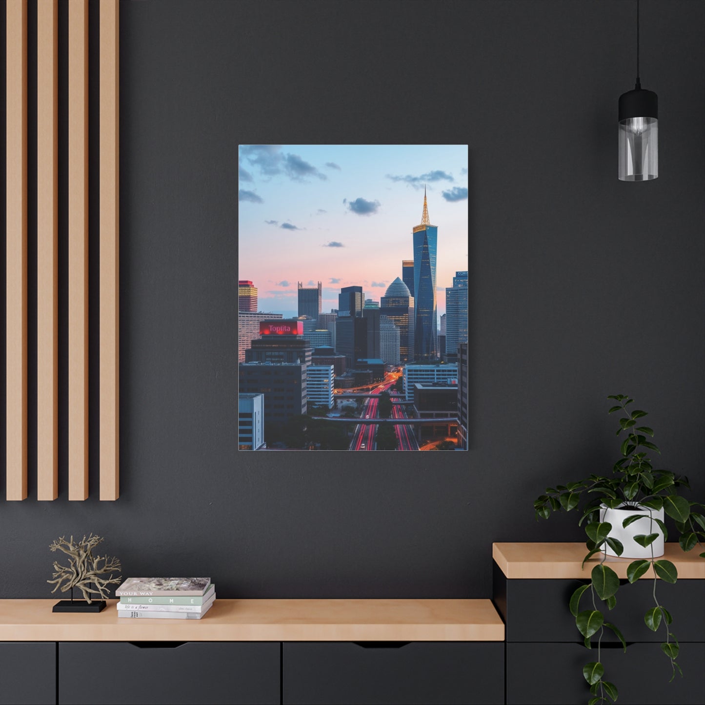 Collection Houston Skylines Art Art Wall Art & Canvas Print