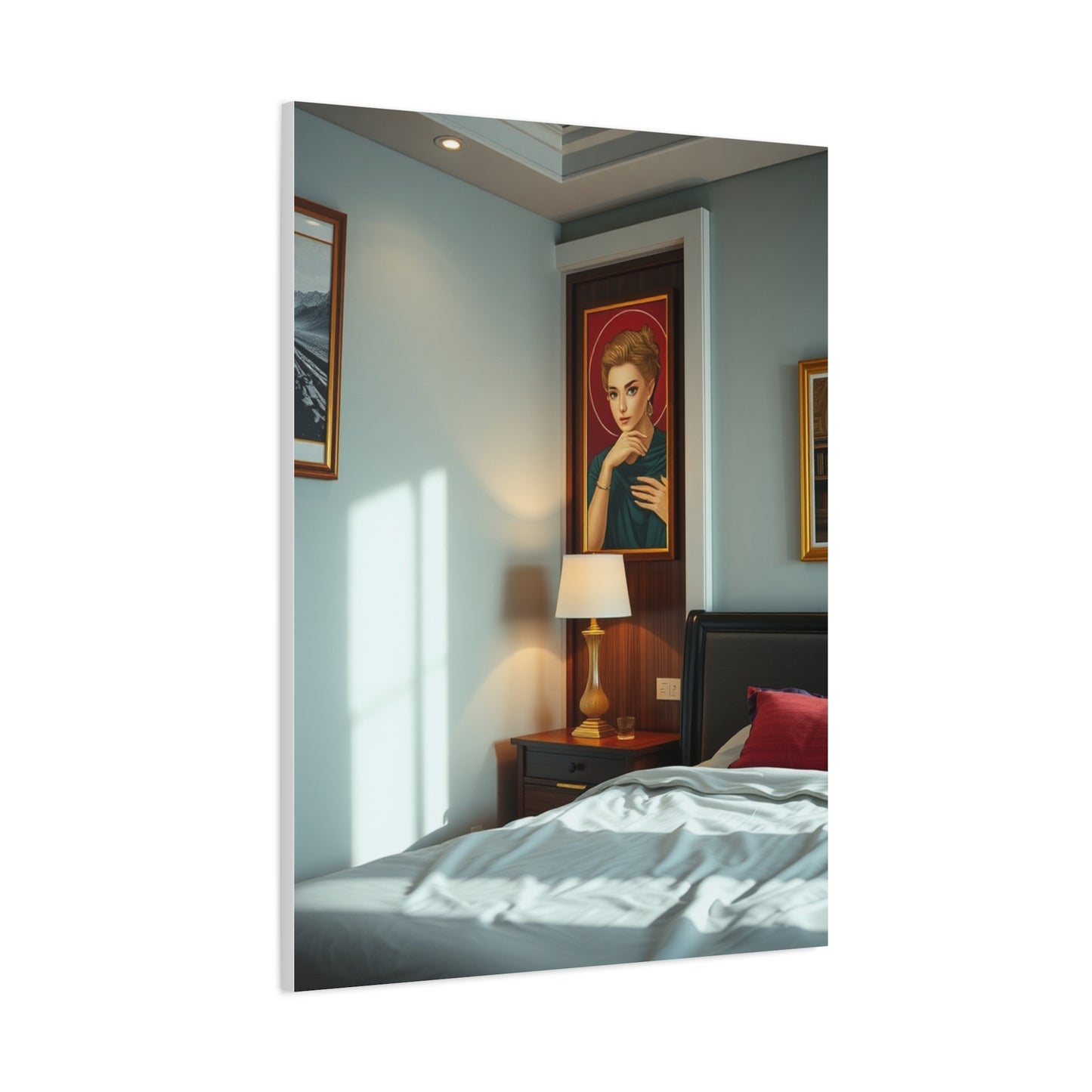 Luxe Nocturnal Elegance Wall Art & Canvas Print