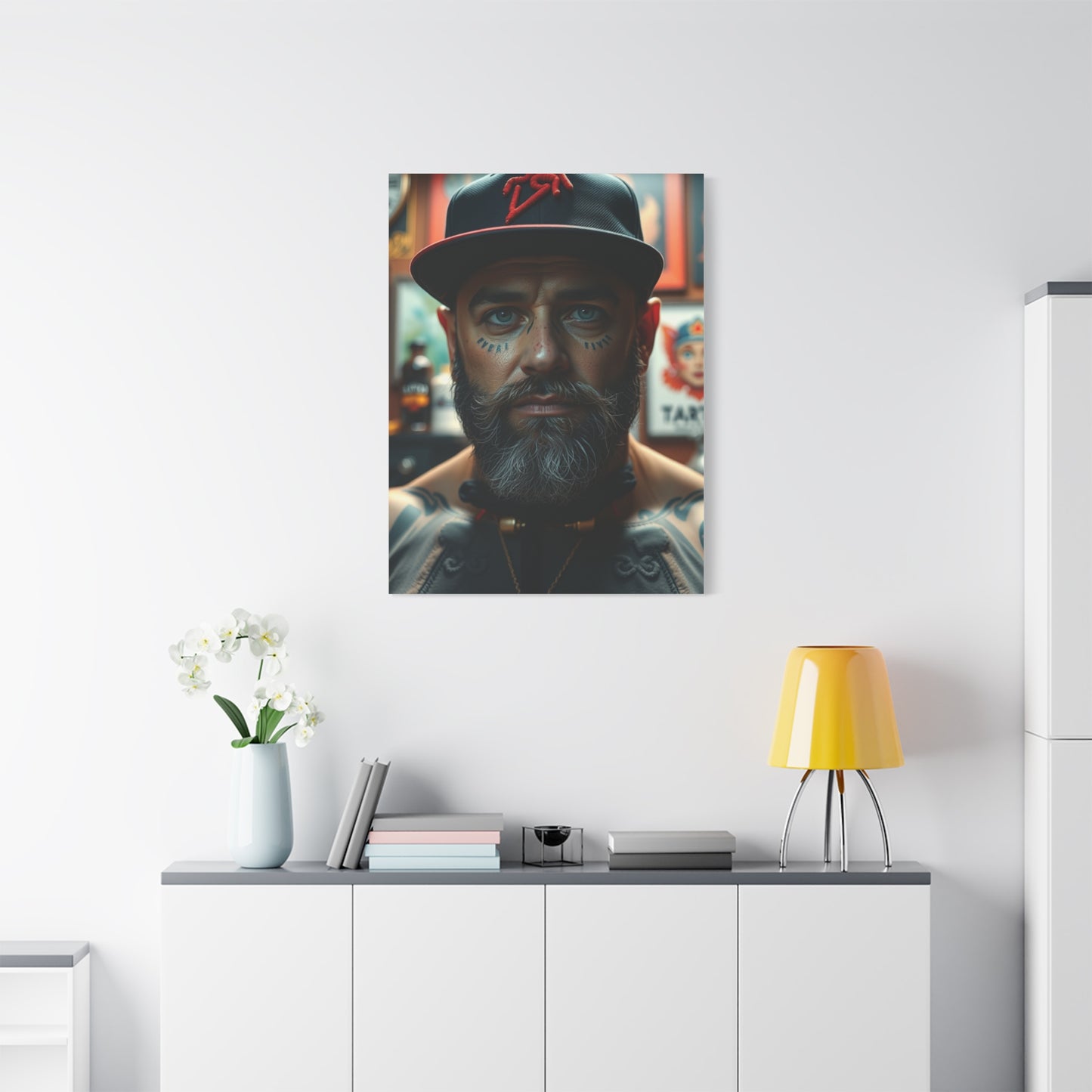 Tattoo Parlor Art Luxury Canvas Wall Art & Canvas Print