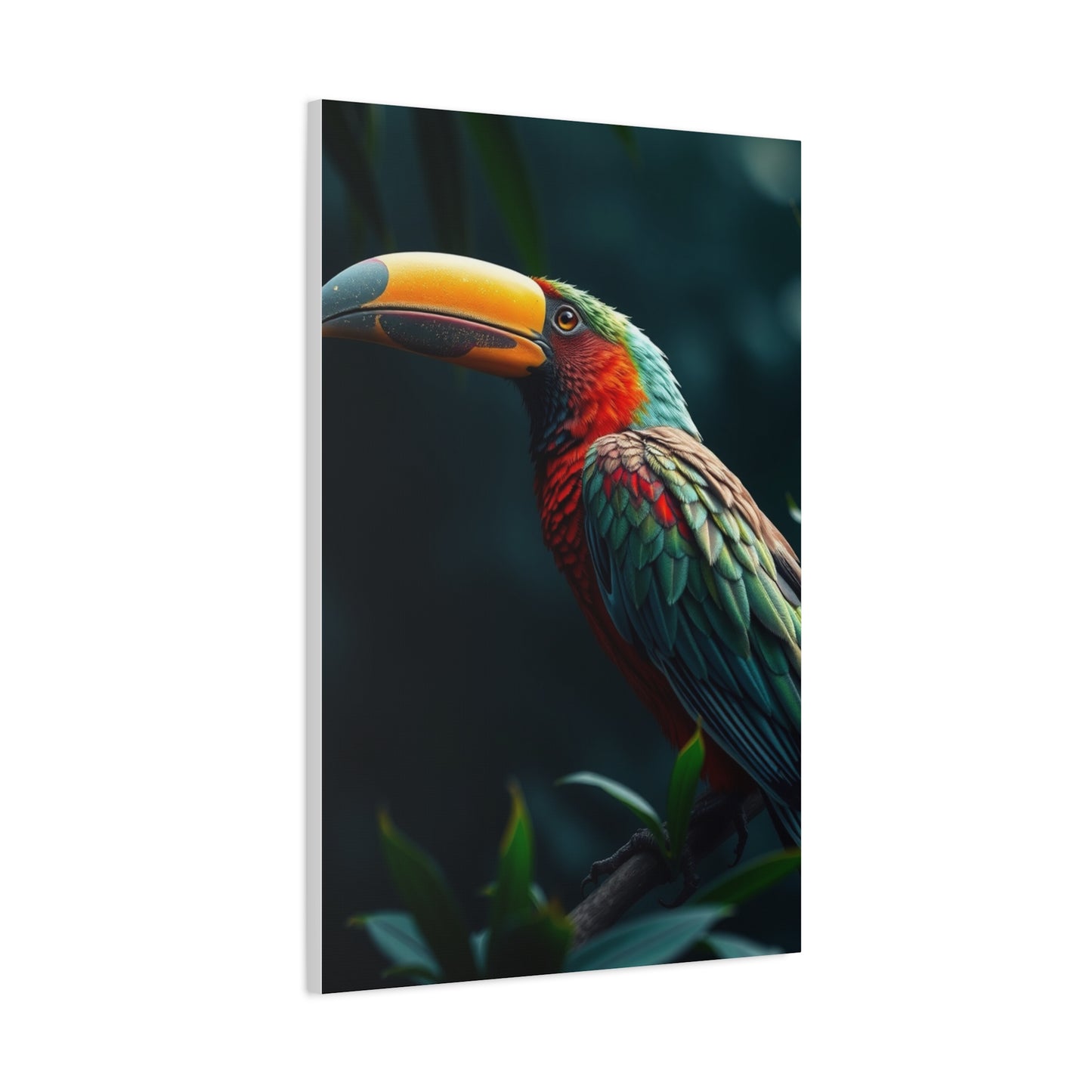 Tropical Birds Art Supreme Canvas Wall Art & Canvas Print