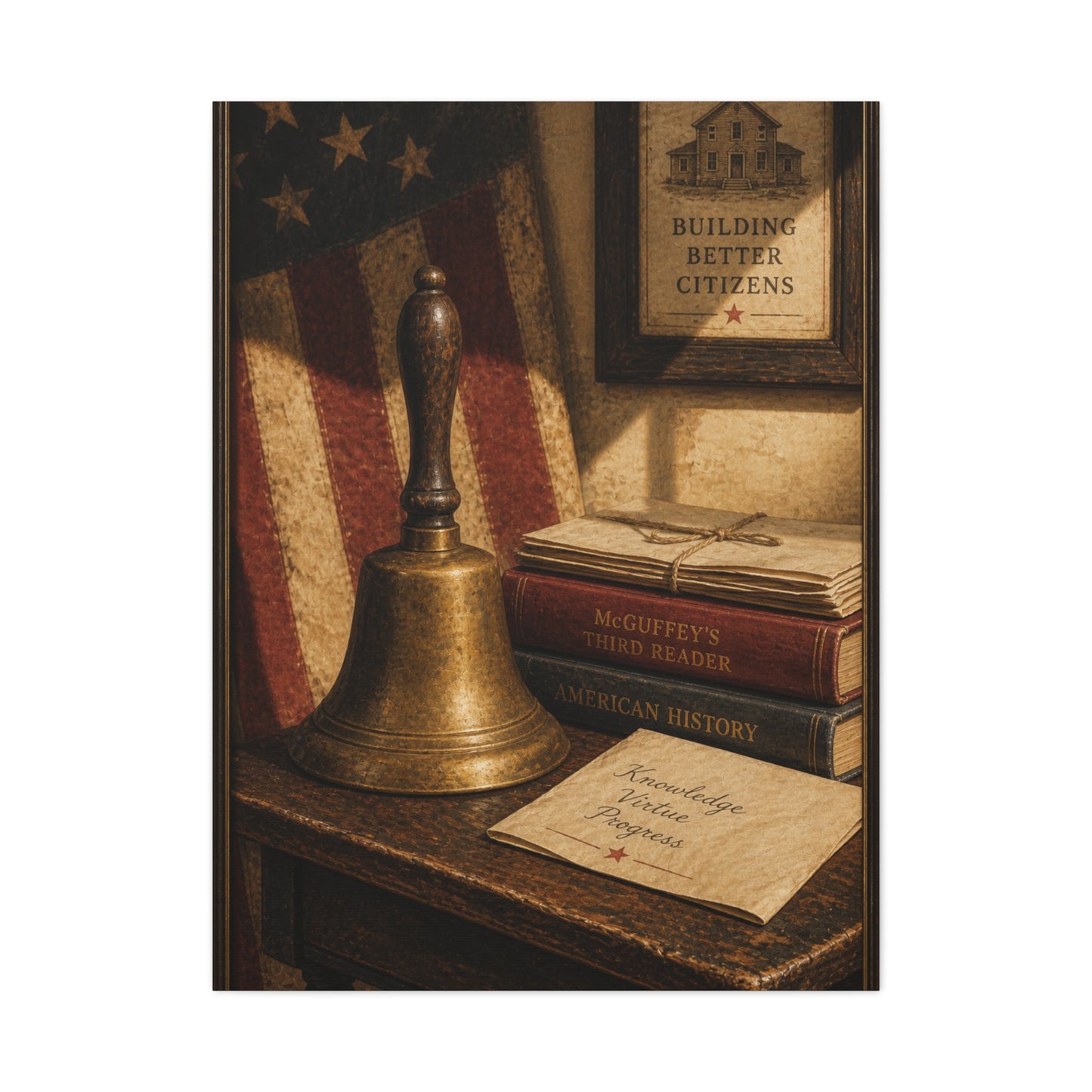 Vintage Americana Heritage Still Life Wall Art & Canvas Print