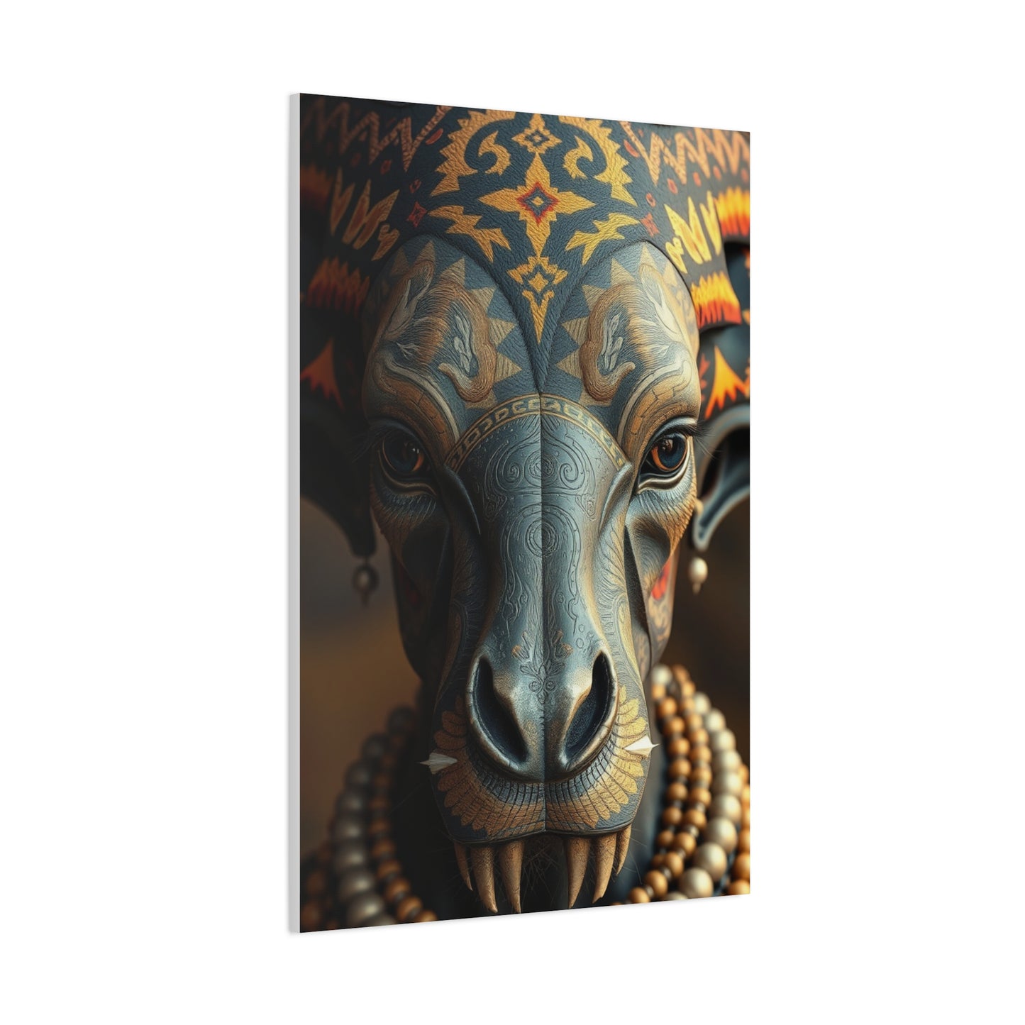 Opulent Sahara Silhouettes Canvas Wall Art & Canvas Print