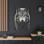 Arctic Wolf Intense Portrait Wall Art & Canvas Prints