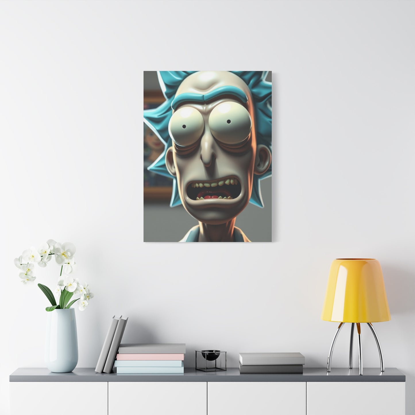 Rick and Morty Art Premium Canvas 19 Wall Art & Canvas Print