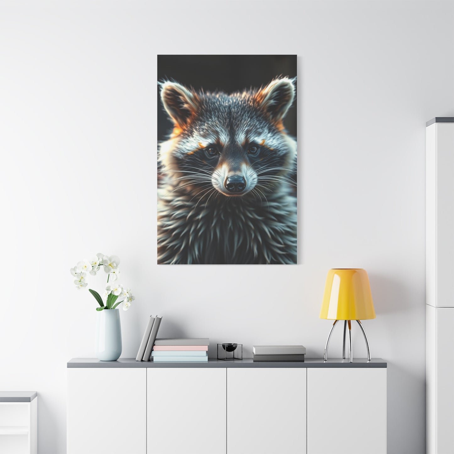 Raccoon Art Supreme Canvas Wall Art & Canvas Print