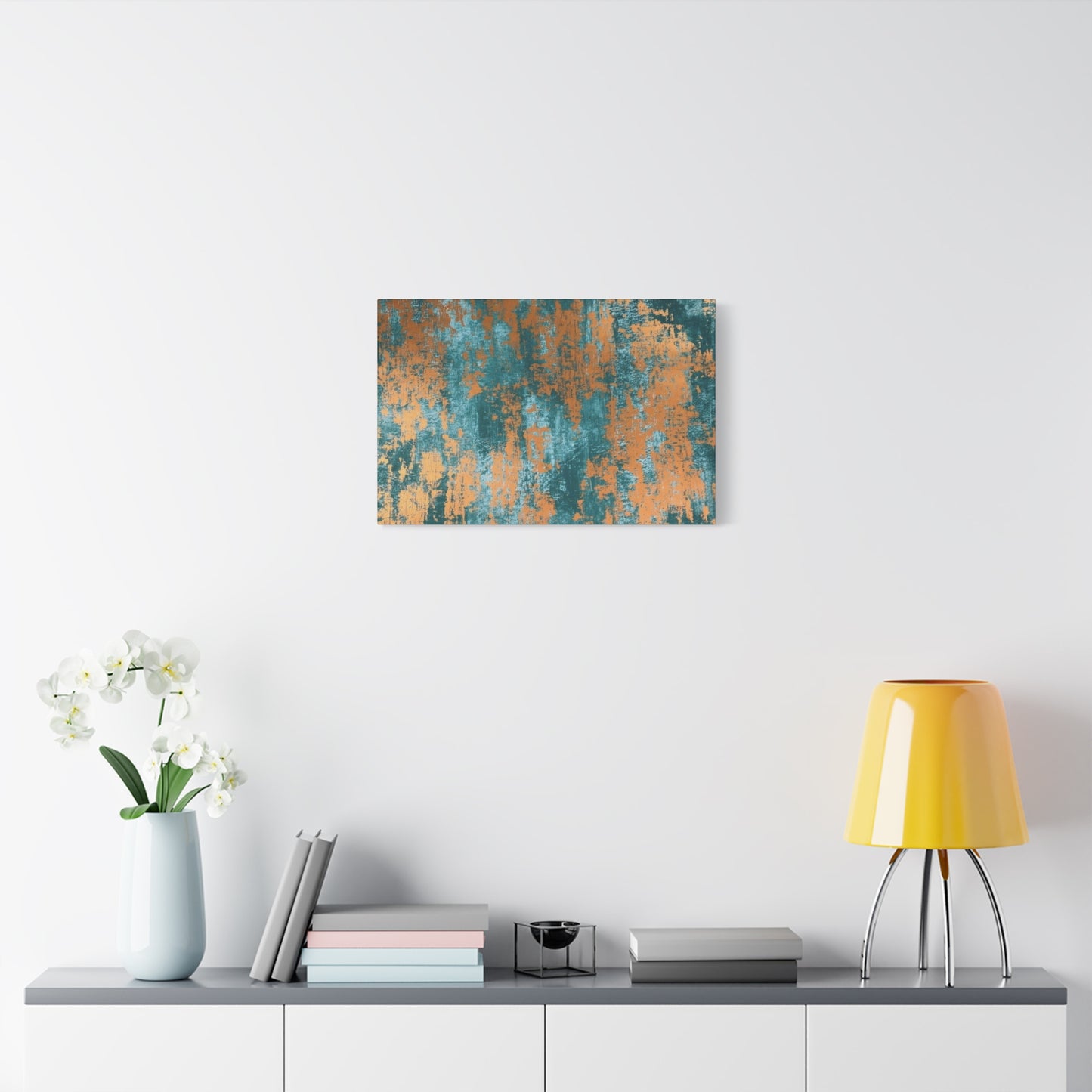 Teal Rust Wall Art & Canvas Prints