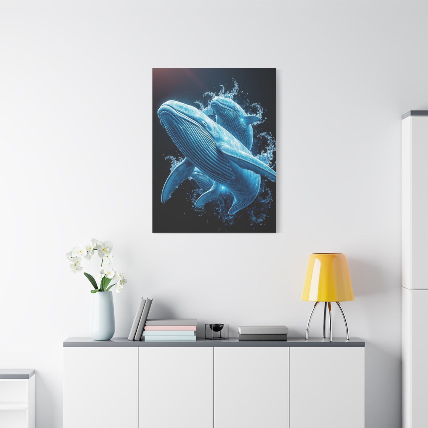 Supreme Whale Art Beautiful Collection Wall Art & Canvas Print